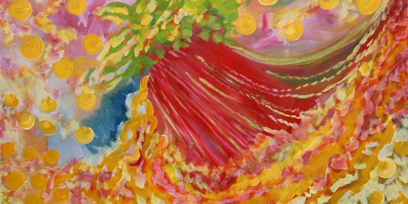 100x120cm, 2009, Acryl auf Leinwand