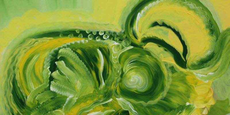 100x120cm, 2011, Acryl auf Leinwand