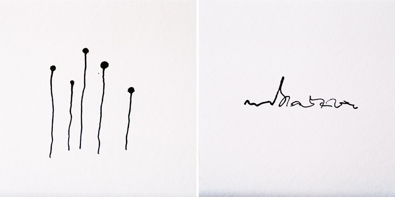 24x24cm, 2007, Tusche auf Papier